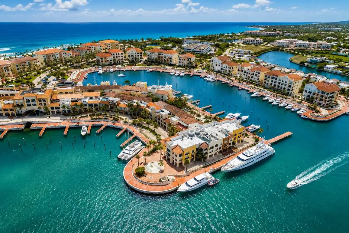Punta Cana resort coastline