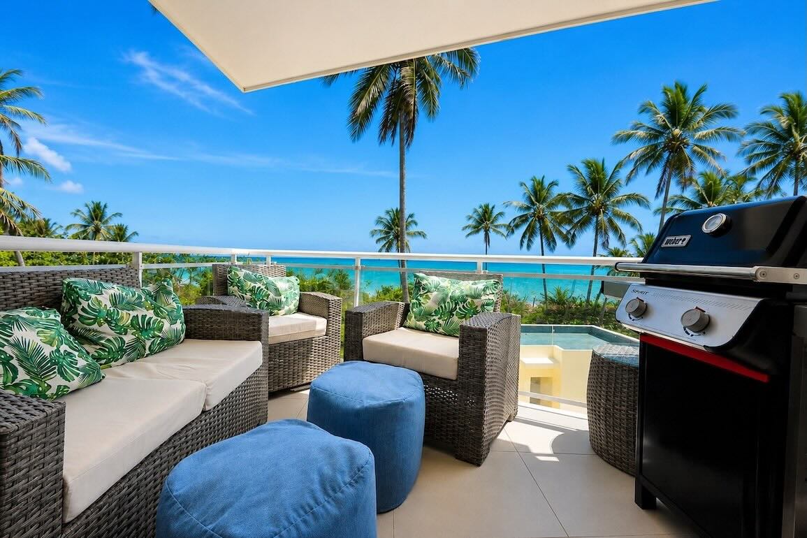 Apartamento de 1 Habitación con Vista al Mar en Venta en Cabarete Este