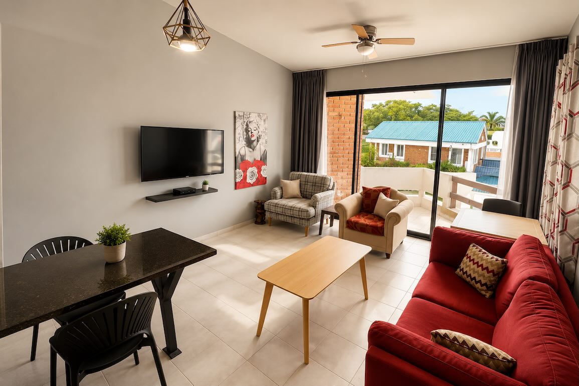 Apartamento de 1 Dormitorio en Venta en Club Residencial Sosua