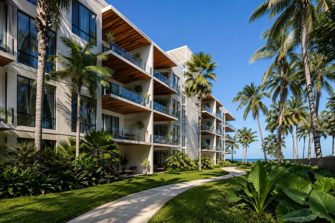 Condominios frente al mar W2Q en venta en La Boca, Cabarete Este