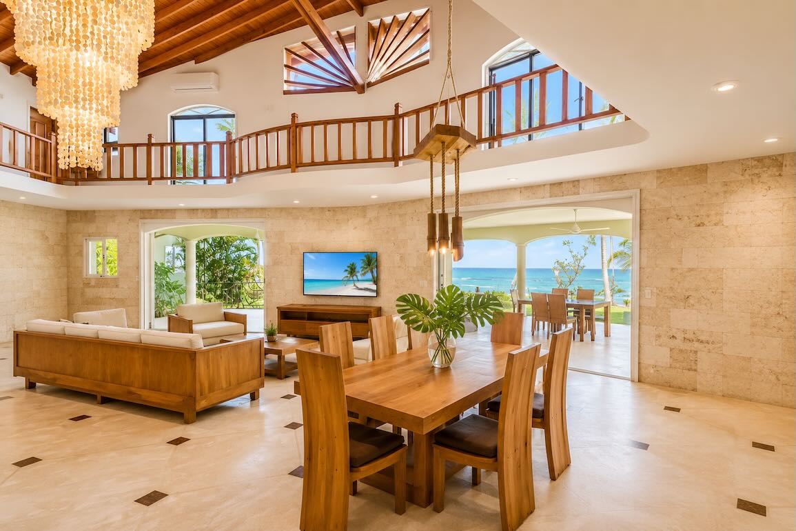 Villa frente a la playa de 9 dormitorios en Playa Cosón, Las Terrenas — Foto 4