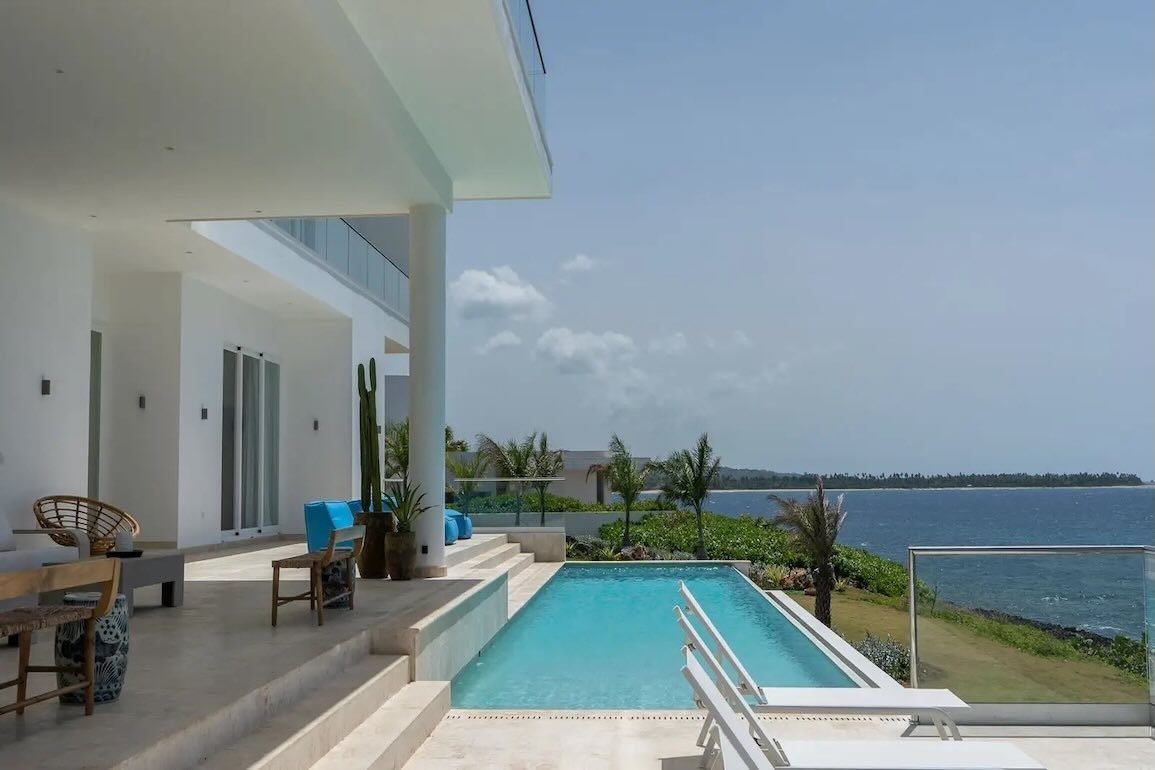 Villa frente a la playa de 5 dormitorios en Cap El Limón, Samaná — Foto 1