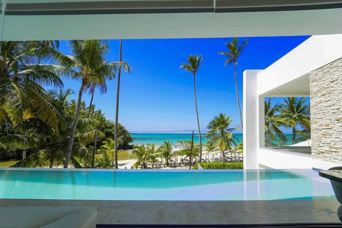 Villa frente a la playa de 5 dormitorios en Playa Las Ballenas, Las Terrenas — Foto 3