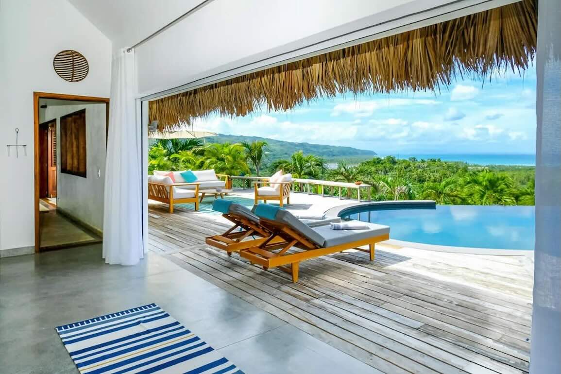 Villa con vista al mar de 5 dormitorios en Las Terrenas, Samaná — Foto 1