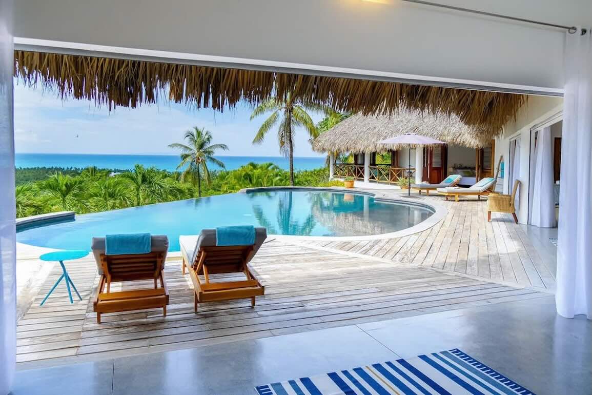 Villa con vista al mar de 5 dormitorios en Las Terrenas, Samaná — Foto 2