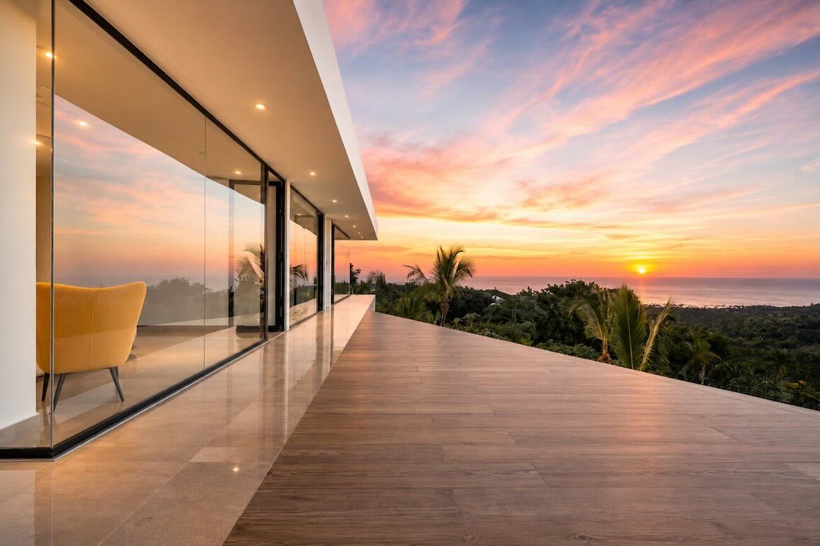 Villa con vista al mar de 3 dormitorios en Cosón, Las Terrenas — Foto 4