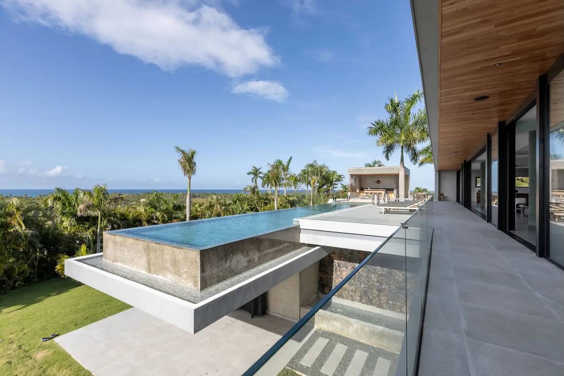 Villa con vista al mar de 7 dormitorios en Playa Cosón, Las Terrenas — Foto 1