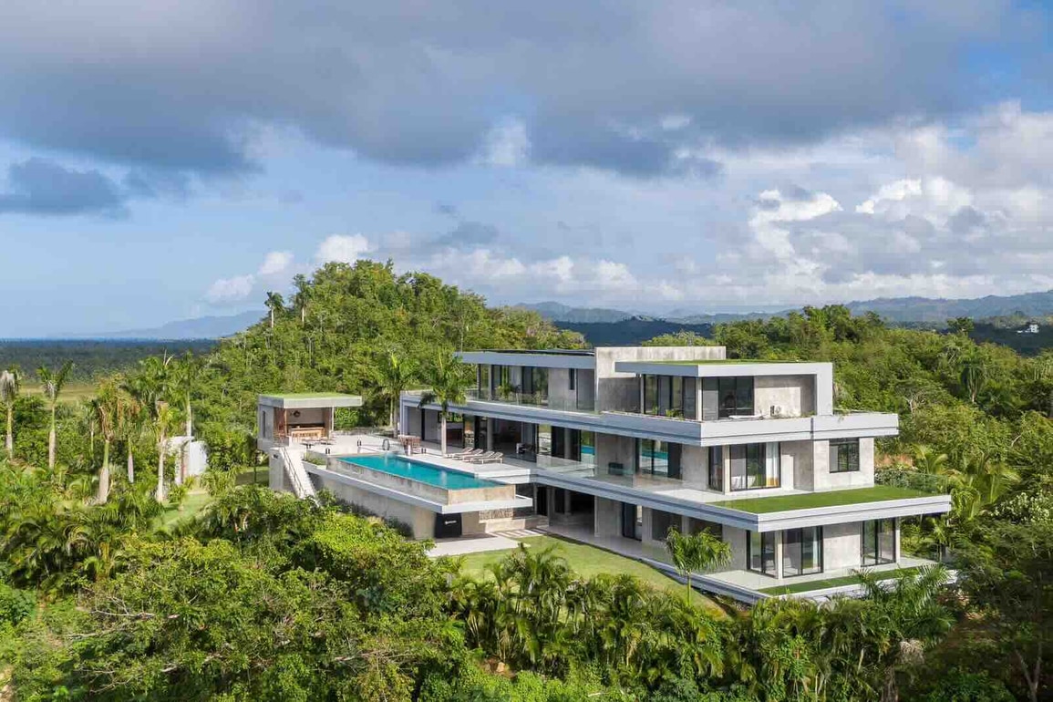 Villa con vista al mar de 7 dormitorios en Playa Cosón, Las Terrenas — Foto 2