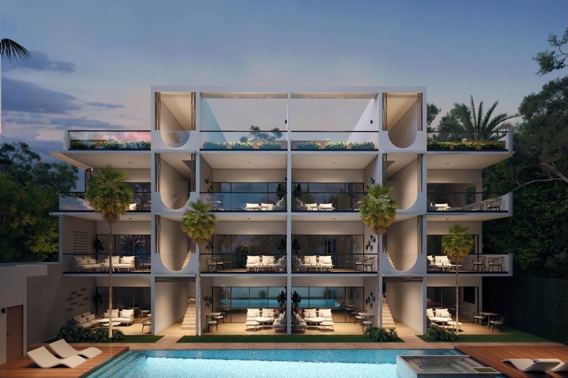 Apartamento en Venta Cerca de Playa Encuentro, Cabarete — Exterior