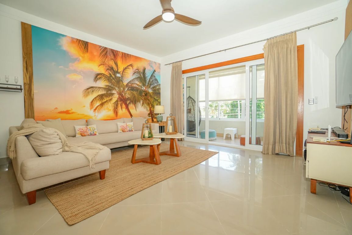 Condo Amueblado de 2 Habitaciones en Cabarete Morning Breeze — Foto 8