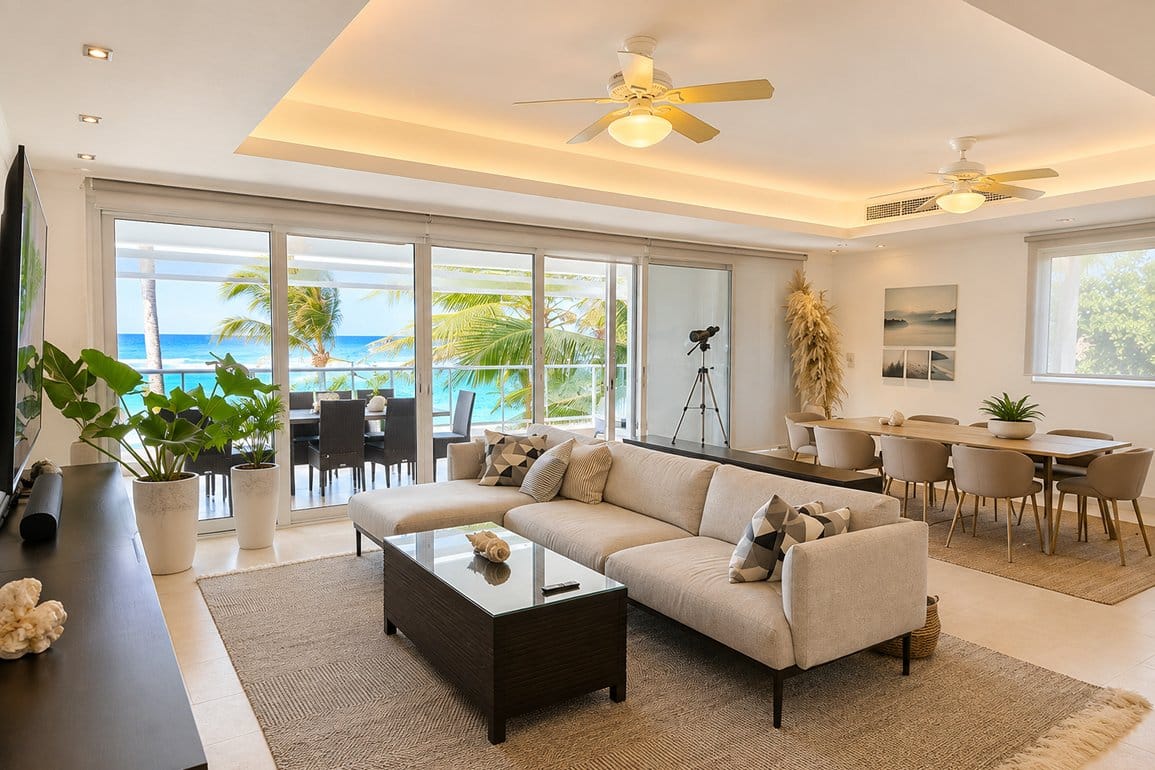 Apartamento de 3 Habitaciones Frente al Mar en Venta en Sosúa — Foto 8