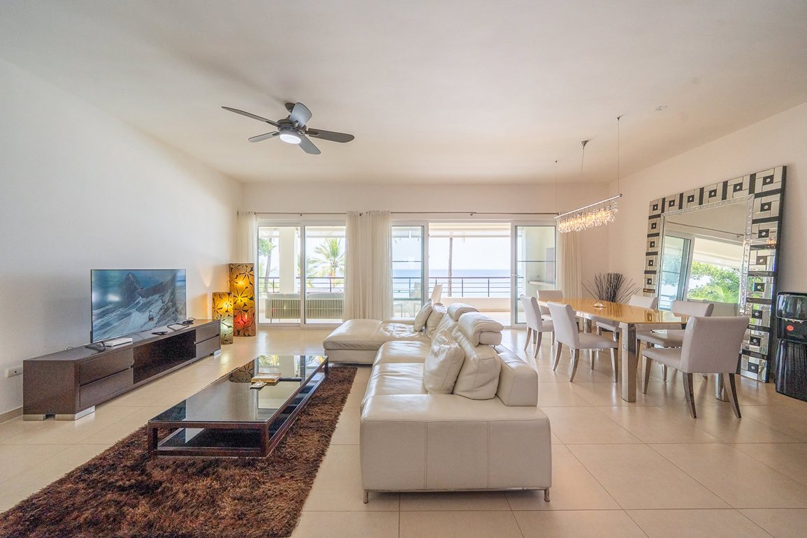 Apartamento de 3 Habitaciones Frente al Mar en Infiniti Blu, Sosúa — Foto 5