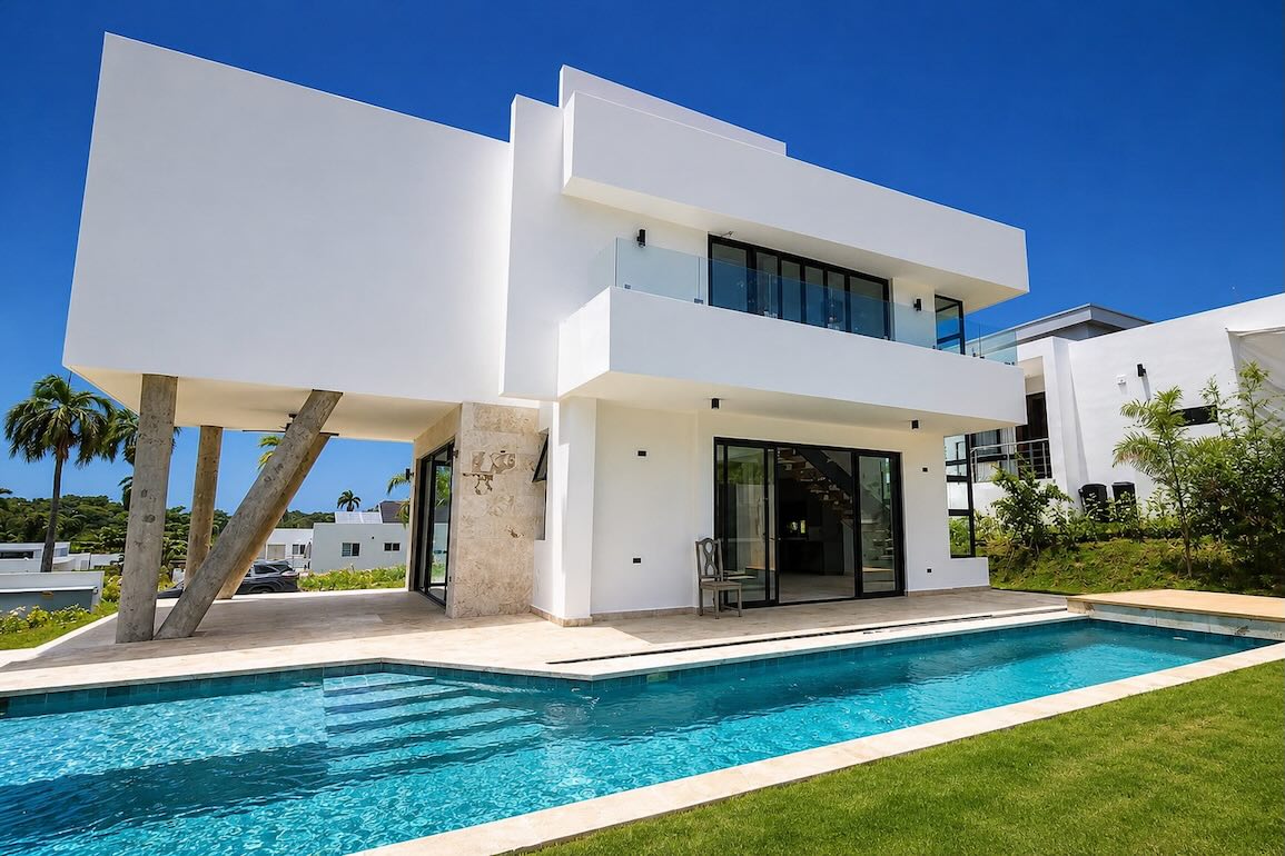 Villa Nueva de 3 Dormitorios en Venta en Cabarete Cerca de la Playa — Foto 18