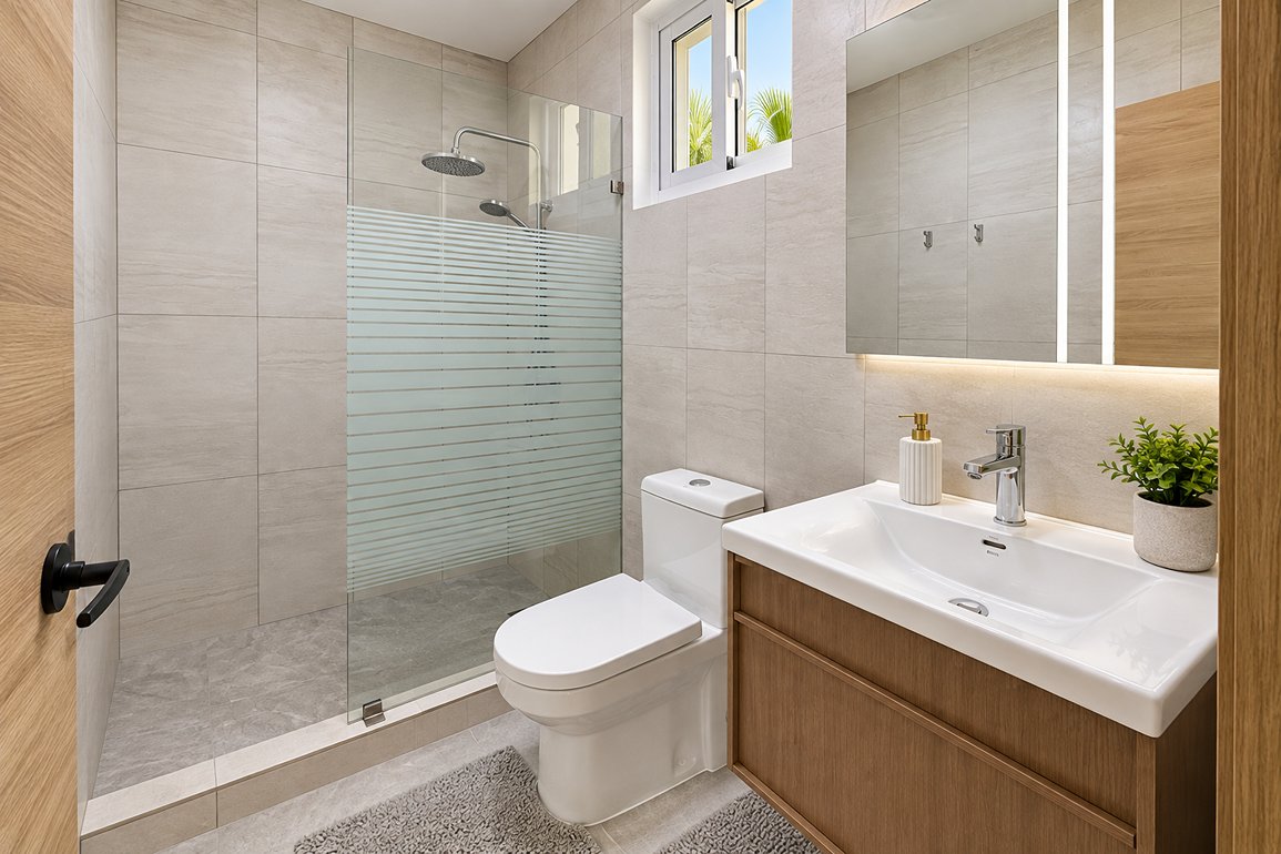 Apartamento de 1 Habitación en Venta en Cabarete con Piscina — Foto 2