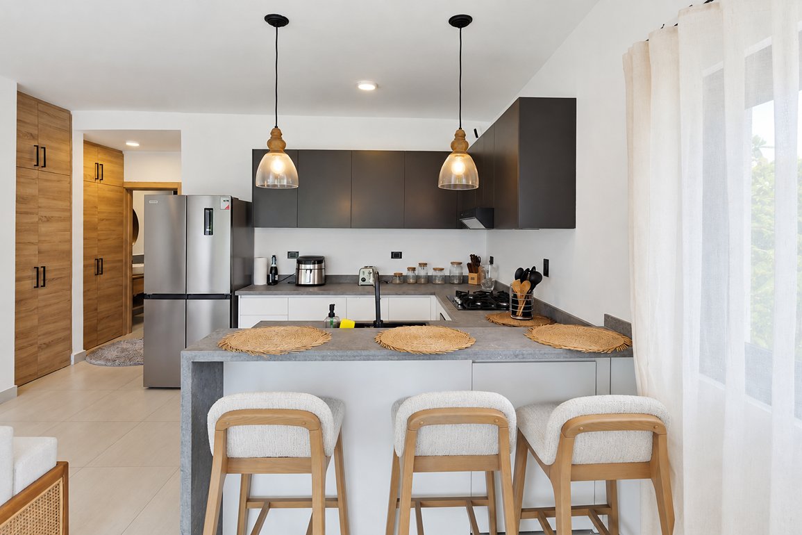 Penthouse de 1 Dormitorio en Venta en Playa Encuentro, Cabarete — Foto 5