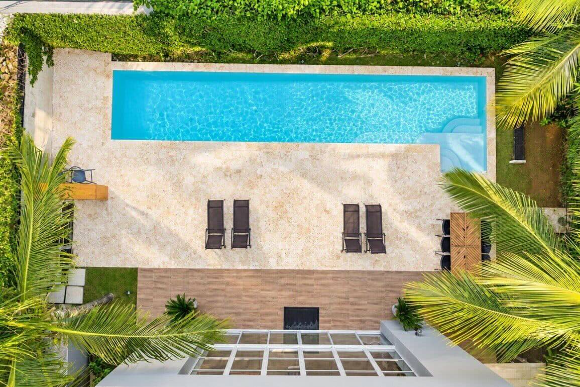 Villa Moderna de 4 Habitaciones en Playa Encuentro, Cabarete — Foto 5