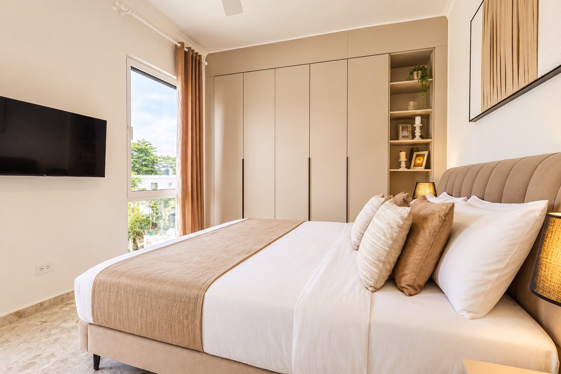 Apartamentos de 2 Habitaciones en Playa Chiquita, Sosúa — Foto 11