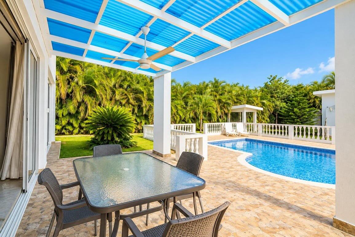 Villa de 3 Habitaciones con Casa de Huéspedes en Sosúa Ocean Village — Foto 3