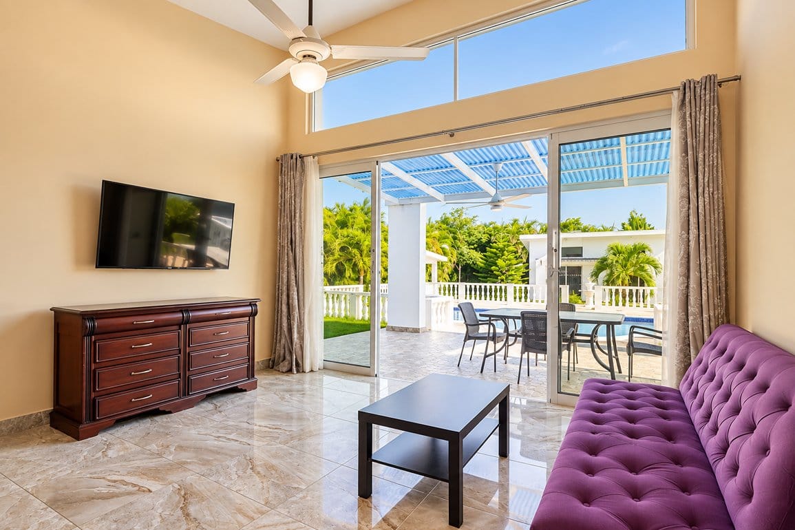 Villa de 3 Habitaciones con Casa de Huéspedes en Sosúa Ocean Village — Foto 5