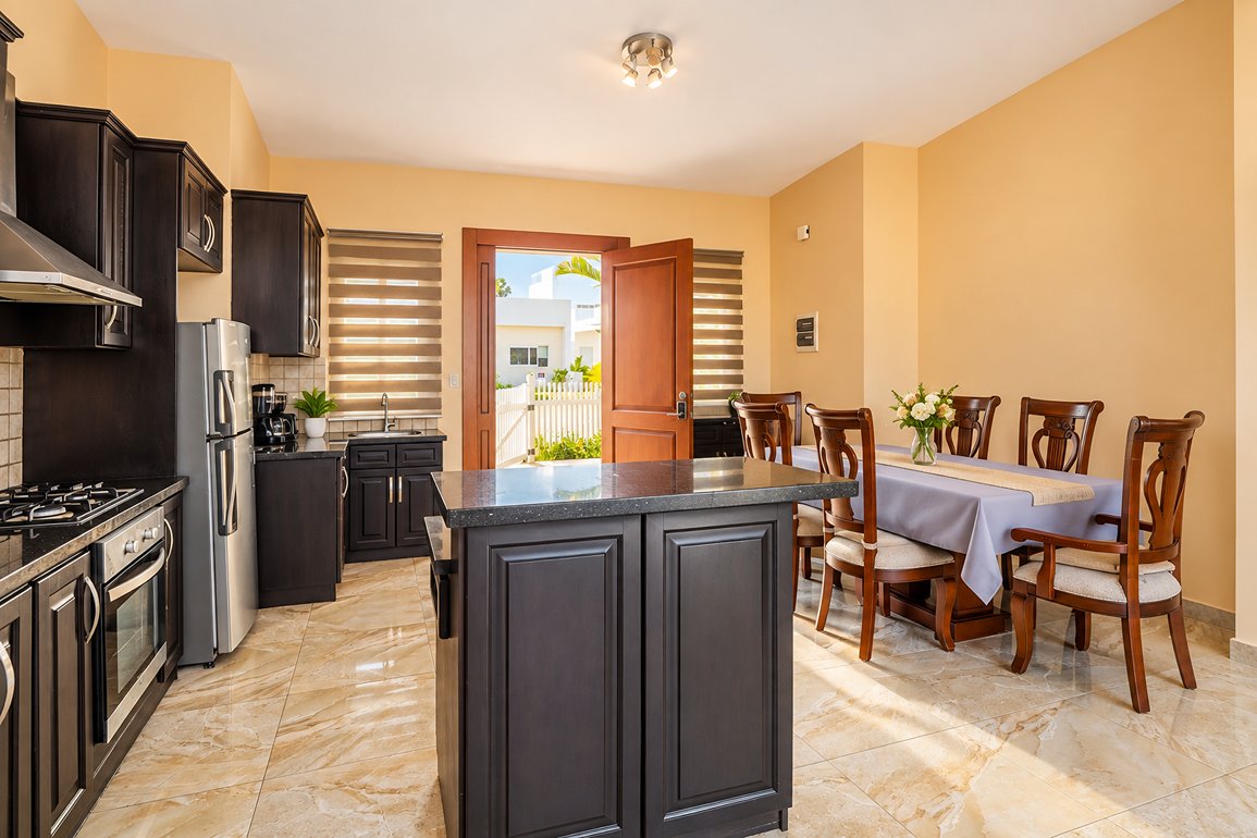 Villa de 3 Habitaciones con Casa de Huéspedes en Sosúa Ocean Village — Foto 6