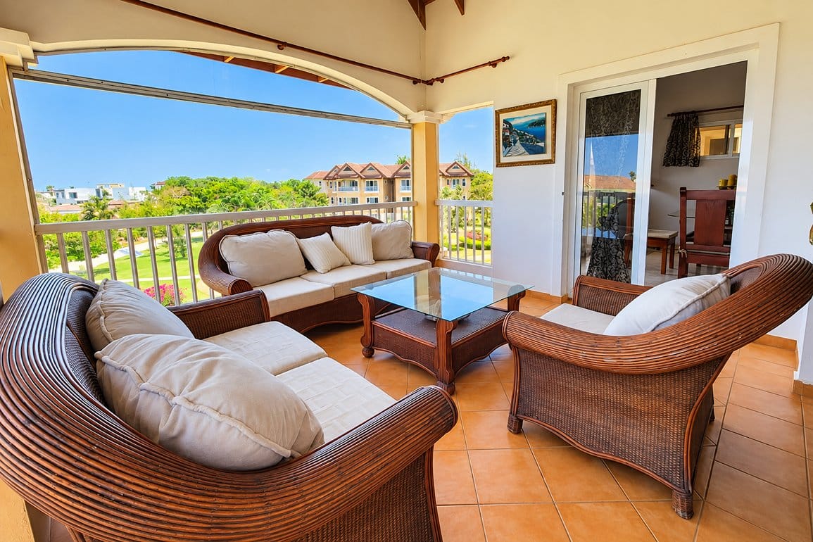 Apartamento de 2 Habitaciones con Vista al Mar en Sosúa Ocean Village — Foto 1