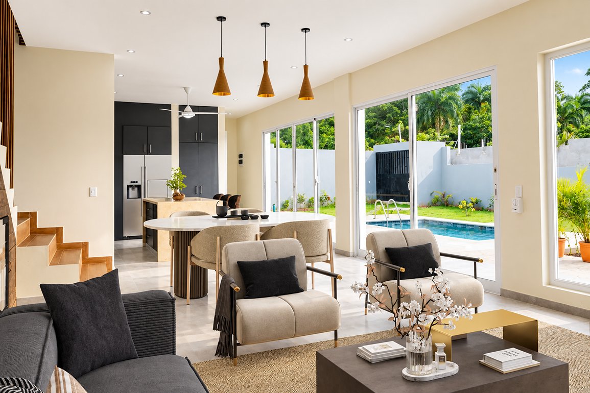 Villa 3 Habitaciones en Venta en Hoyo de Cacao, Las Terrenas — Foto 3