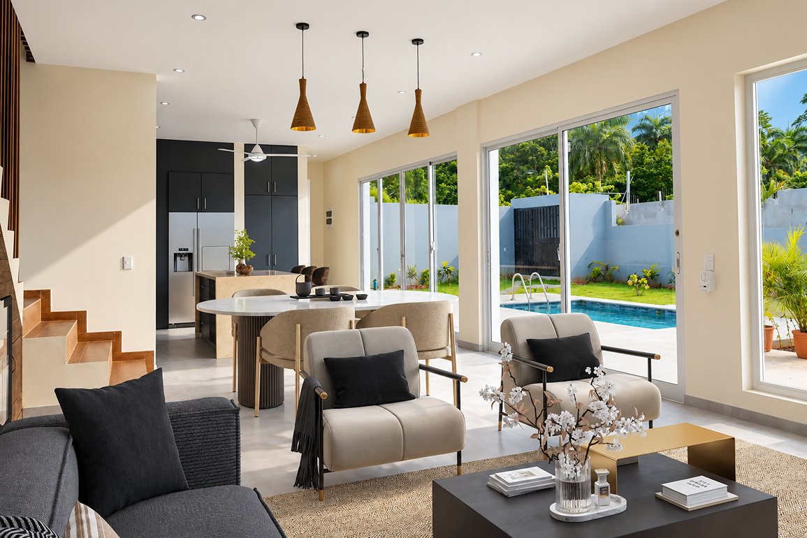 Villa 3 Habitaciones en Venta en Hoyo de Cacao, Las Terrenas — Foto 4