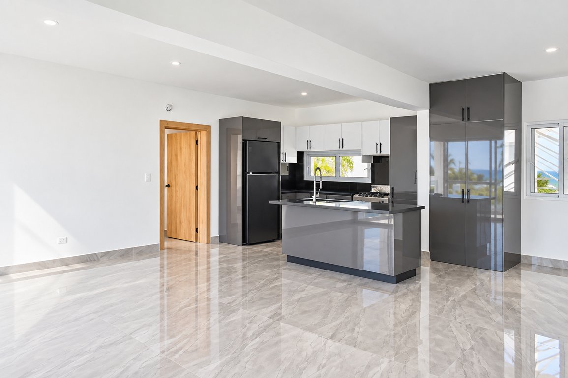 Apartamento de 3 Habitaciones Frente al Mar en Escondido Bay, Sosúa — Foto 6