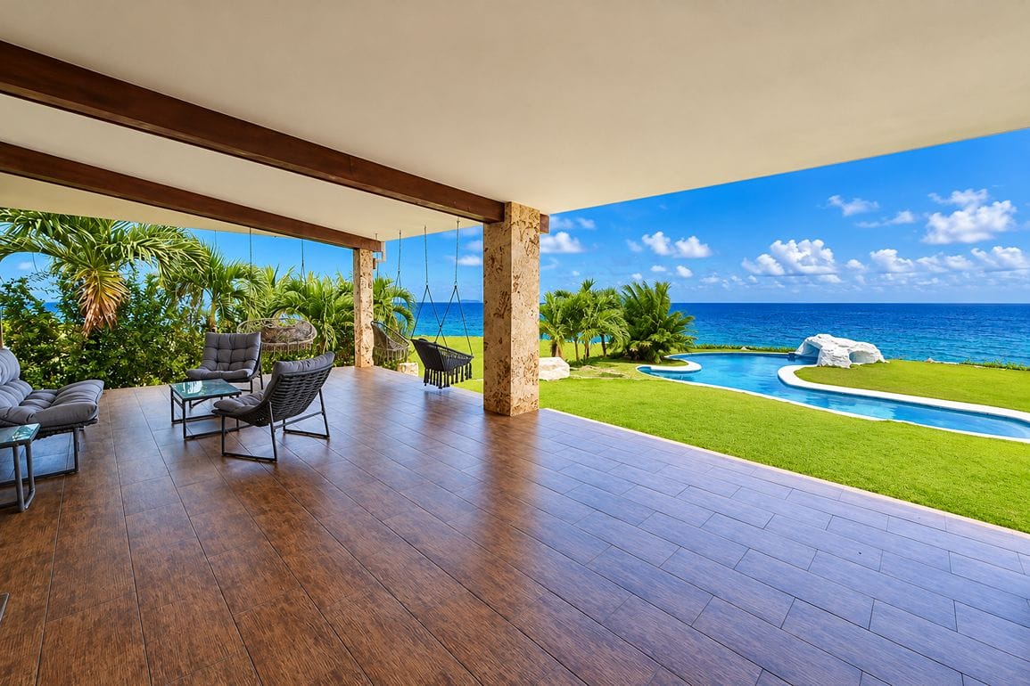 Villa frente al mar en venta en Río San Juan, República Dominicana — Foto 1