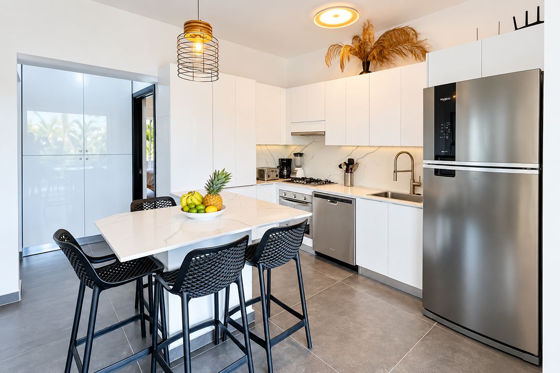 Apartamento de 3 Habitaciones en Venta en Punta Popy, Las Terrenas — Foto 4