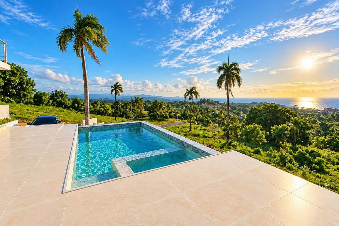 Villa de 5 Habitaciones con Vista al Mar en Río San Juan — Foto 1