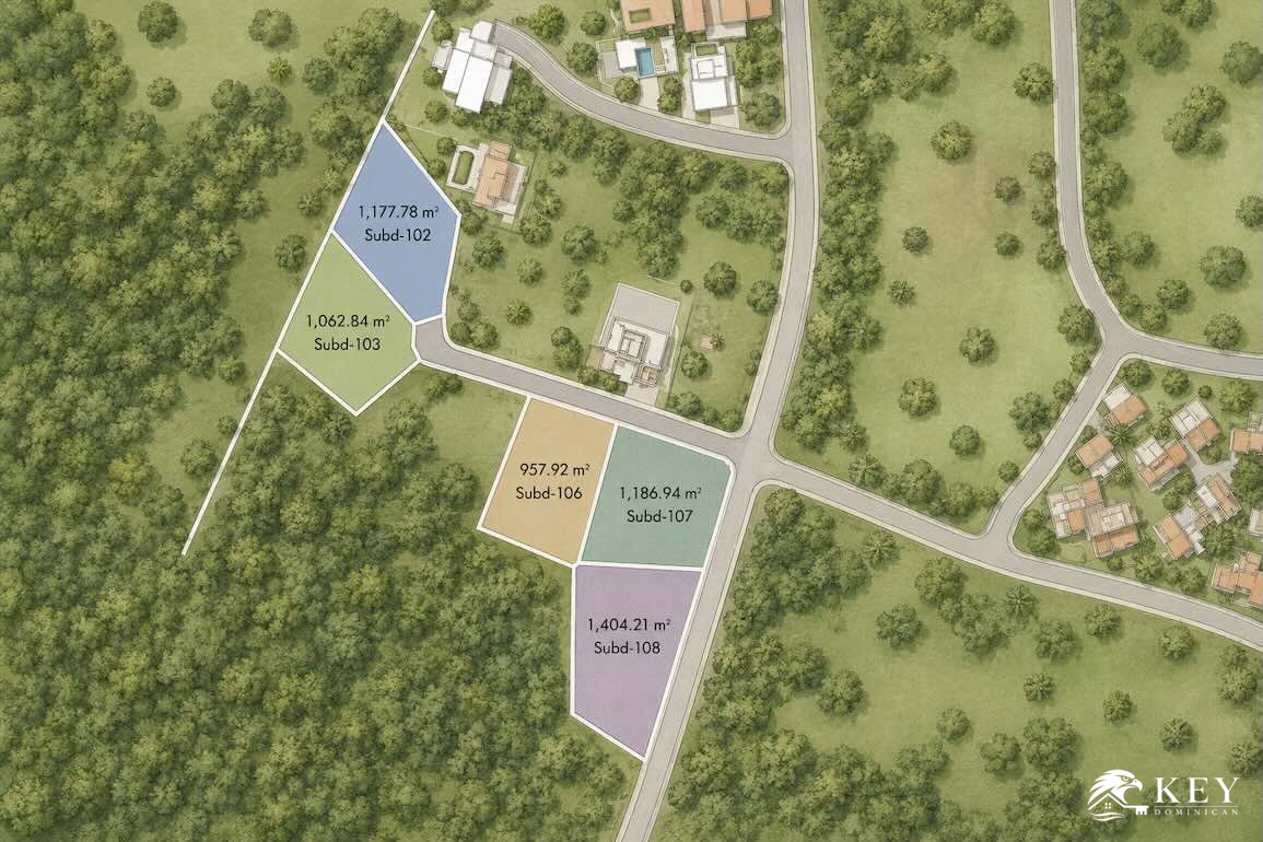 Solares Residenciales con Vista al Mar en Venta en El Batey Sosúa