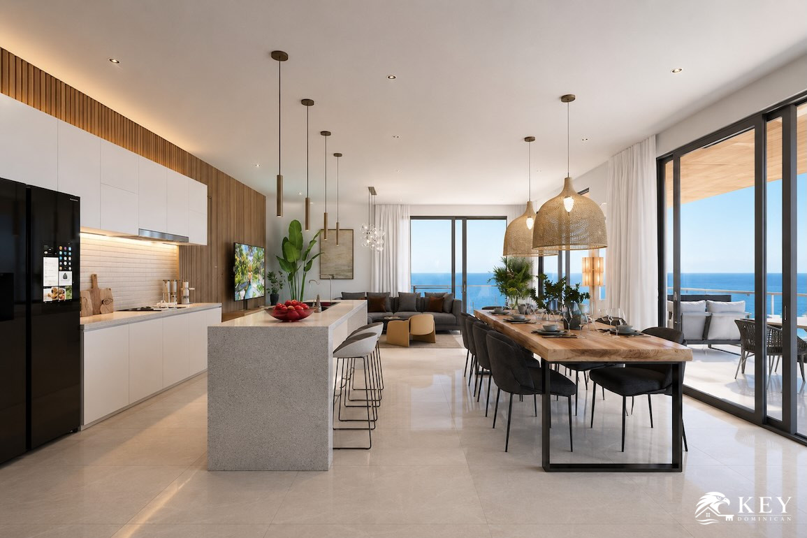 Condominios frente al mar W2Q en venta en Cabarete Este