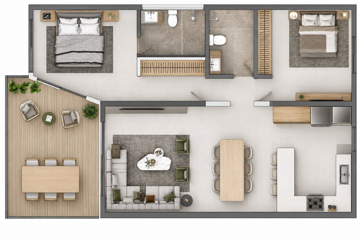 Condominios frente al mar W2Q en venta en Cabarete Este