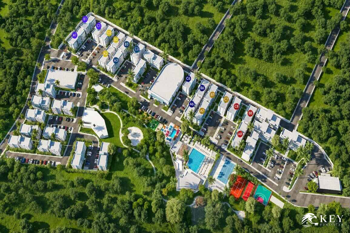 Condos for Sale in Sosúa at Los Castillos Resort