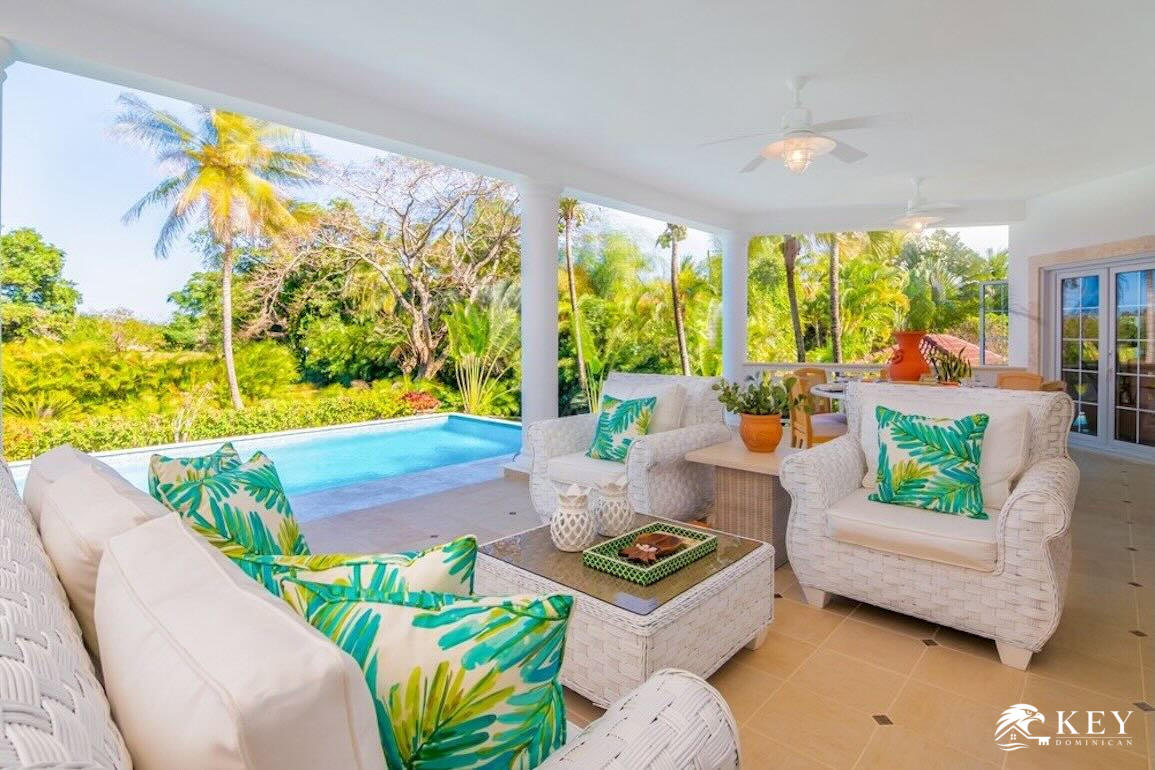 4-Bed Villa for Sale in Sea Horse Ranch Cabarete — Terrace