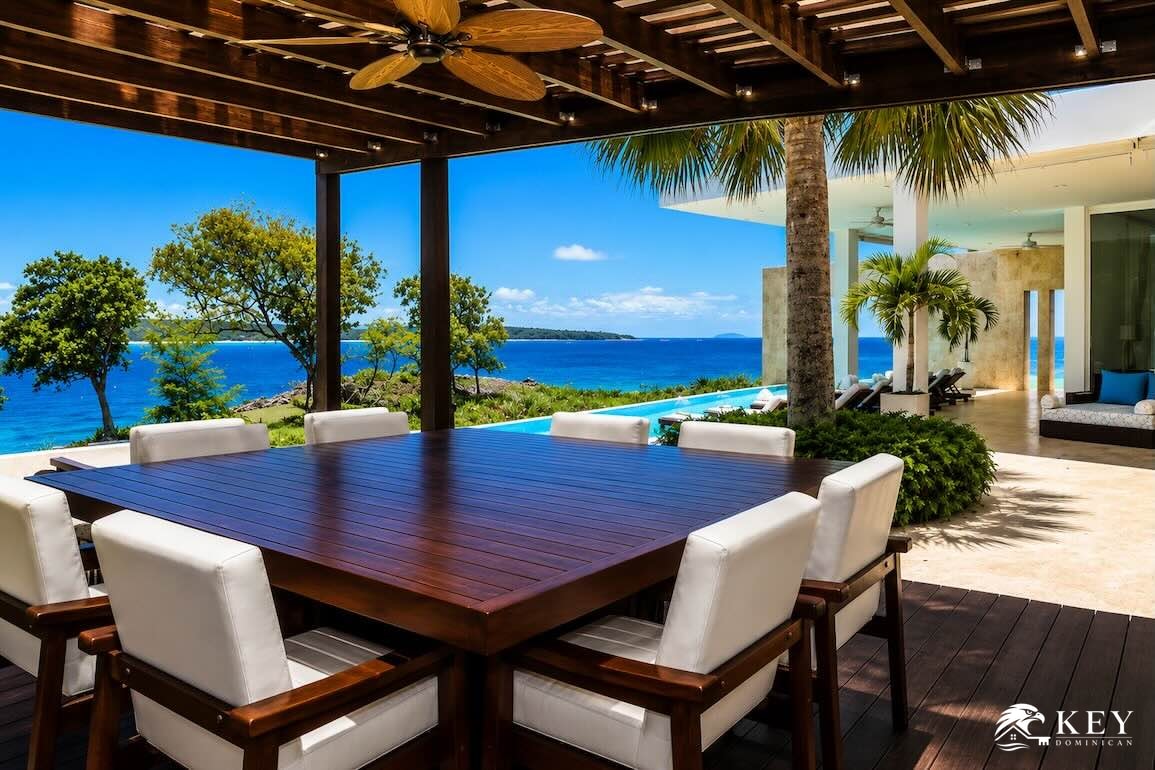 Villa frente a la playa de 6 dormitorios en Cap El Limón, Samaná — Foto 3