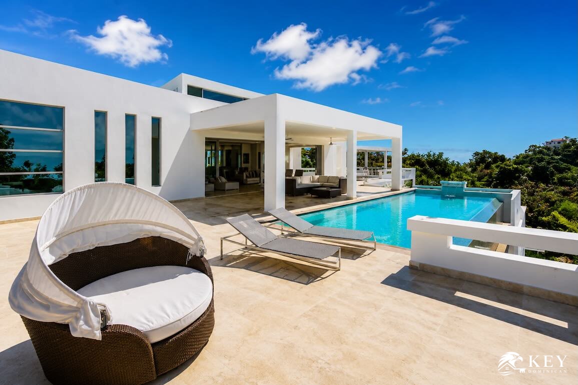 El Portillo, Las Terrenas — 6-Bedroom Ocean-View Villa for Sale — Photo 2