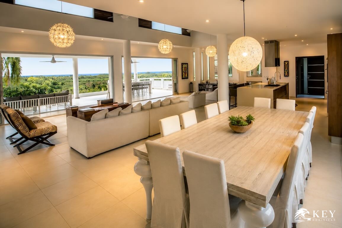 El Portillo, Las Terrenas — 6-Bedroom Ocean-View Villa for Sale — Photo 8