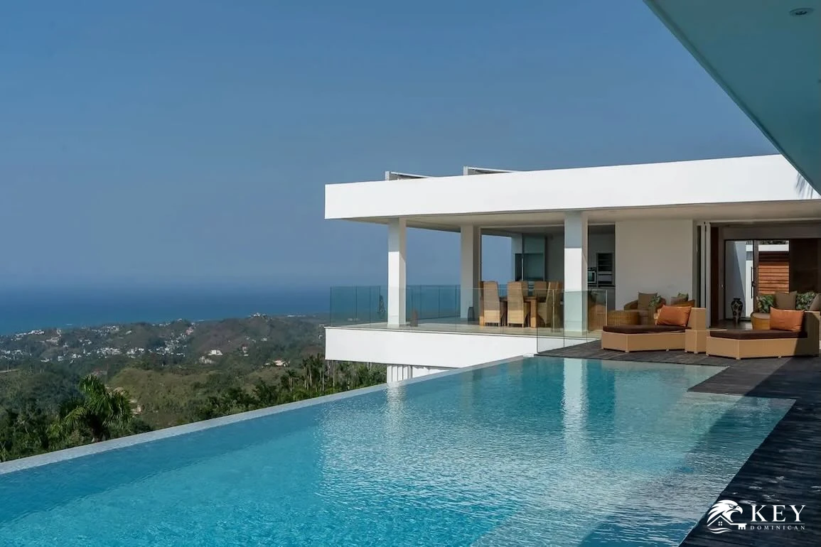 Villa con vista al mar de 4 dormitorios en Las Terrenas, Samaná — Foto 1