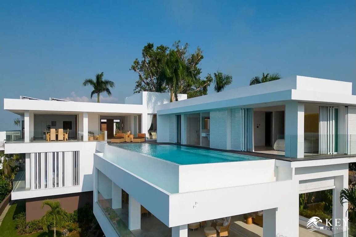 Villa con vista al mar de 4 dormitorios en Las Terrenas, Samaná — Foto 2