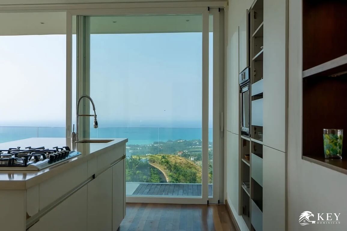 Villa con vista al mar de 4 dormitorios en Las Terrenas, Samaná — Foto 8