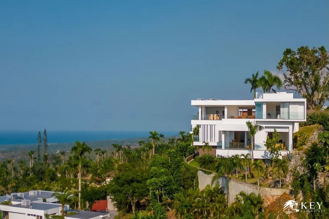Villa con vista al mar de 4 dormitorios en Las Terrenas, Samaná — Foto 11
