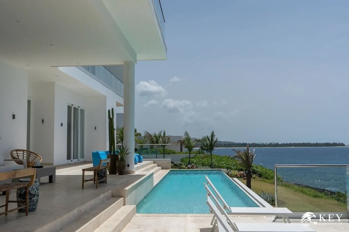 Villa frente a la playa de 5 dormitorios en Cap El Limón, Samaná — Foto 1