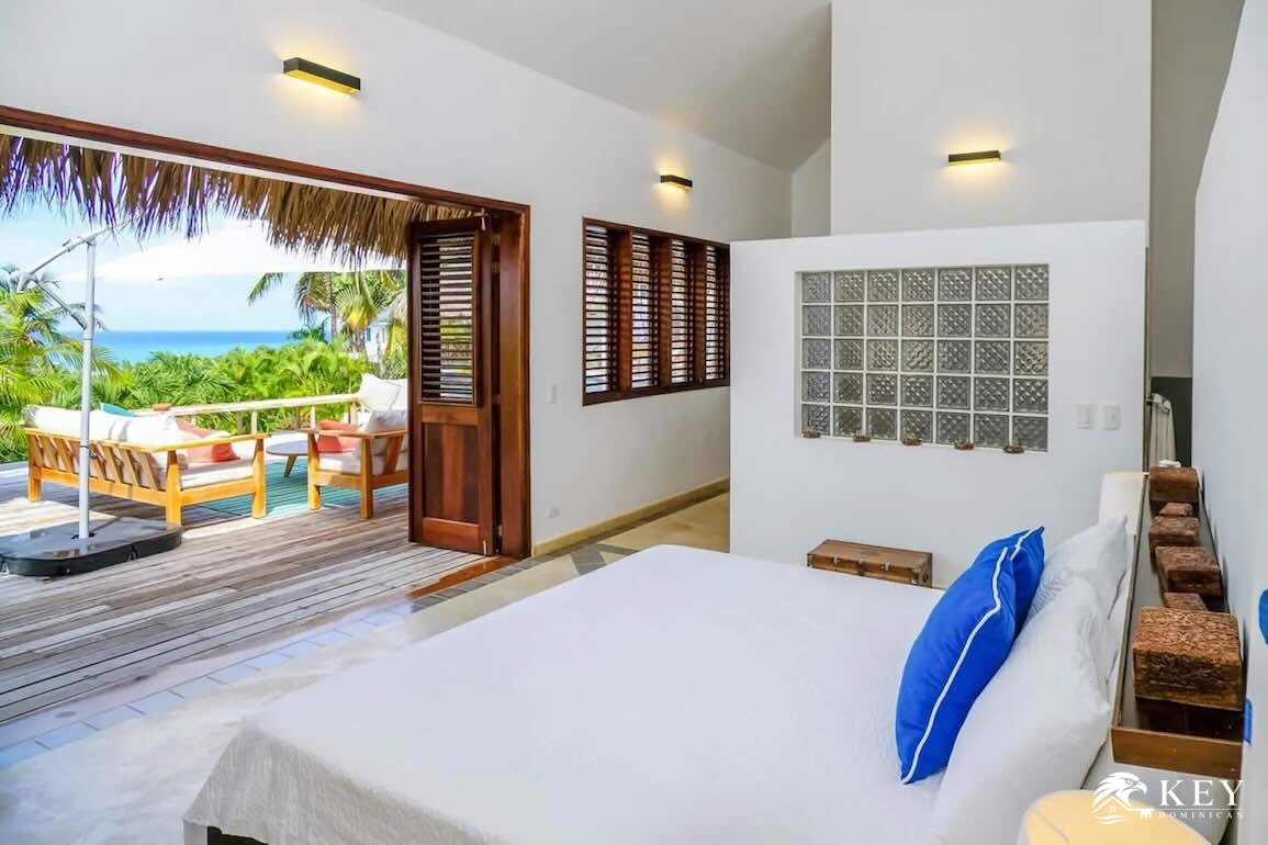 Villa con vista al mar de 5 dormitorios en Las Terrenas, Samaná — Foto 9
