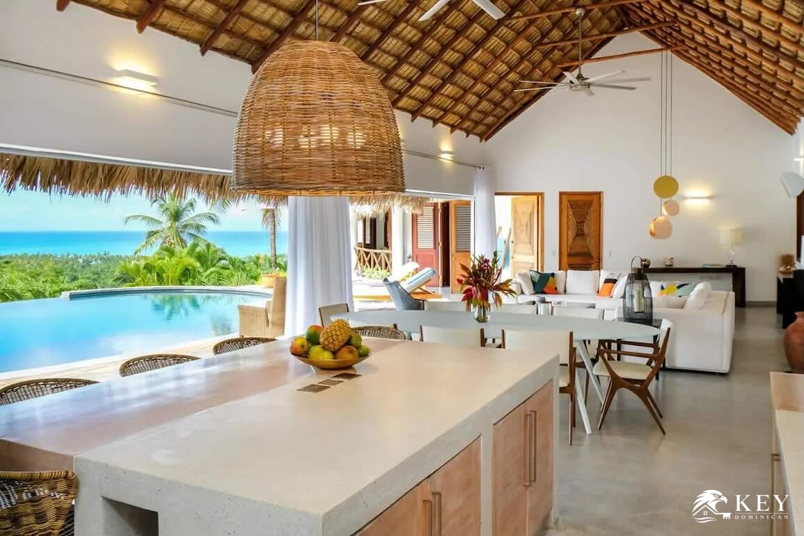 Villa con vista al mar de 5 dormitorios en Las Terrenas, Samaná — Foto 11