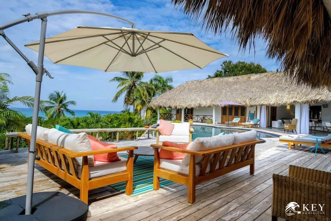 Villa con vista al mar de 5 dormitorios en Las Terrenas, Samaná — Foto 12
