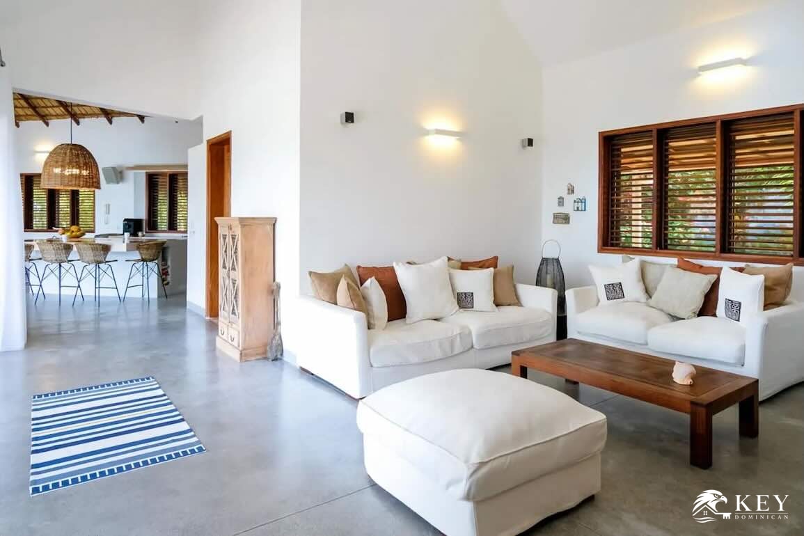 Villa con vista al mar de 5 dormitorios en Las Terrenas, Samaná — Foto 14
