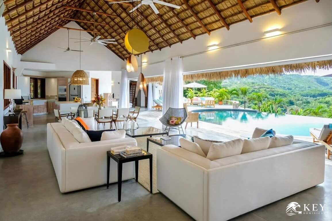 Villa con vista al mar de 5 dormitorios en Las Terrenas, Samaná — Foto 15