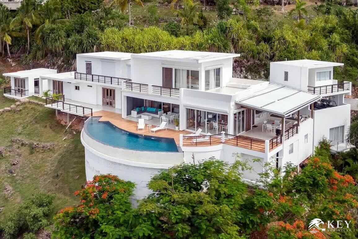 Cosón, Las Terrenas — 6-Bedroom Ocean-View Villa for Sale — Photo 3